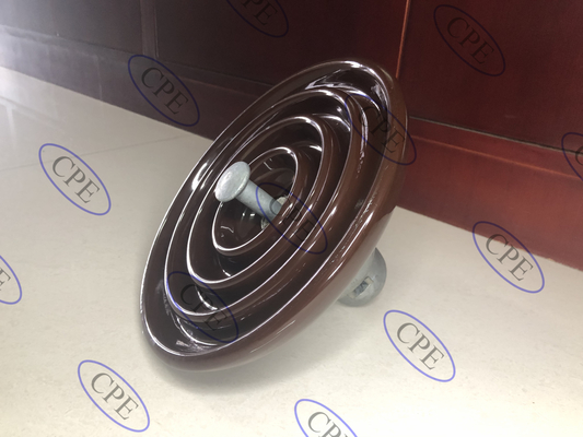 Suspendierungs-Art Isolatoren ANSI Brown Porzellan-C-110