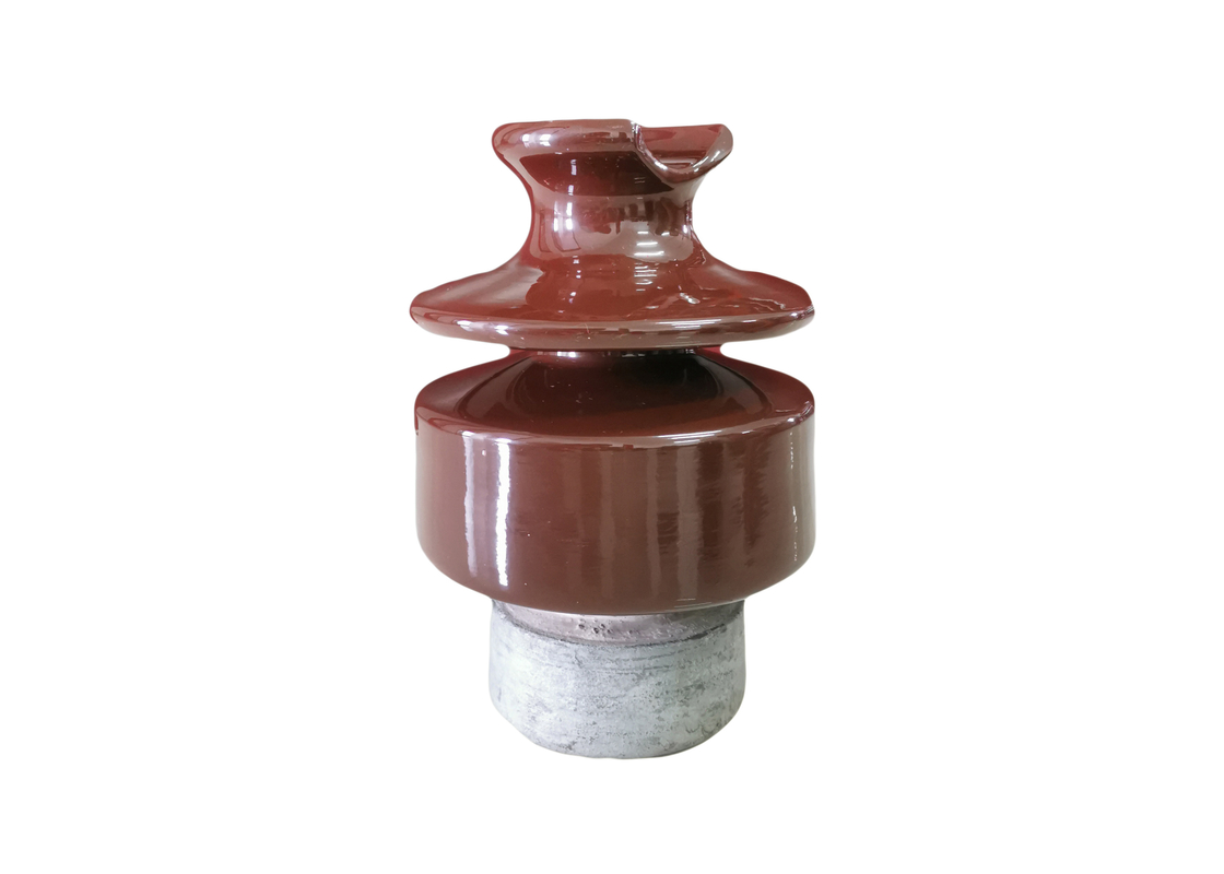 Standard-Brown Pin Type Porcelain Insulator With Hardwares Iecs