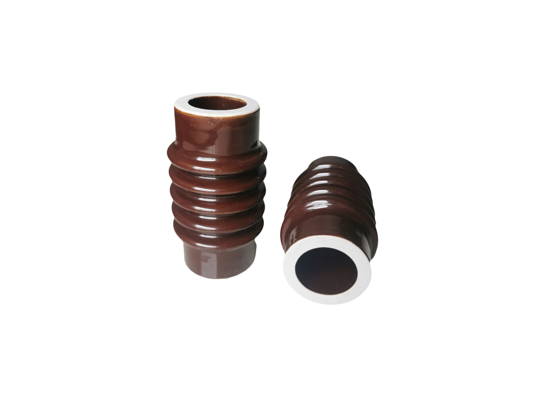 Keramische Hochspannungsisolatoren Browns 10kV für Verteilungs-Linien