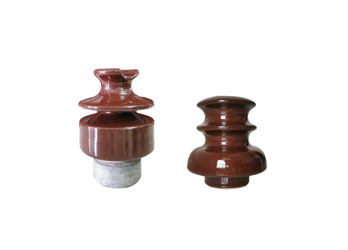 Standard-Brown Pin Type Porcelain Insulator With Hardwares Iecs