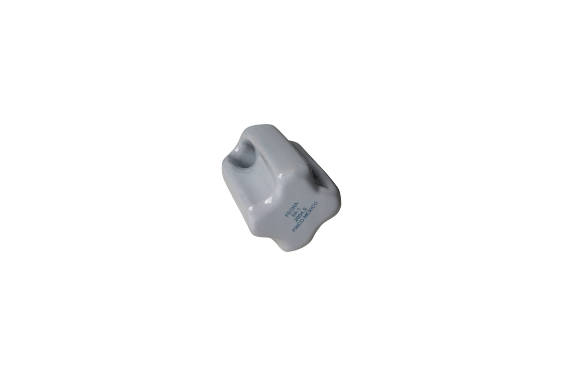 Helle Porzellan-Belastungs-Isolatoren Gray Glazeds 1.85kg 89kN