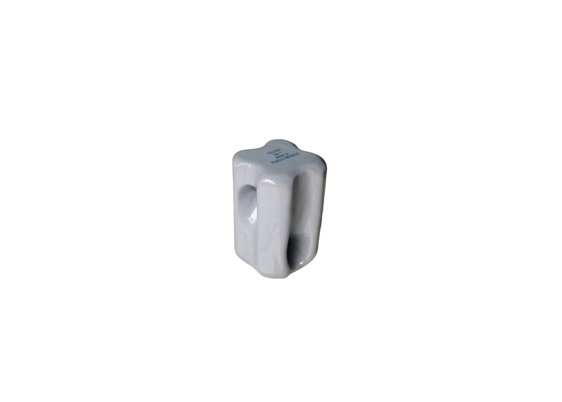 Helle Porzellan-Belastungs-Isolatoren Gray Glazeds 1.85kg 89kN