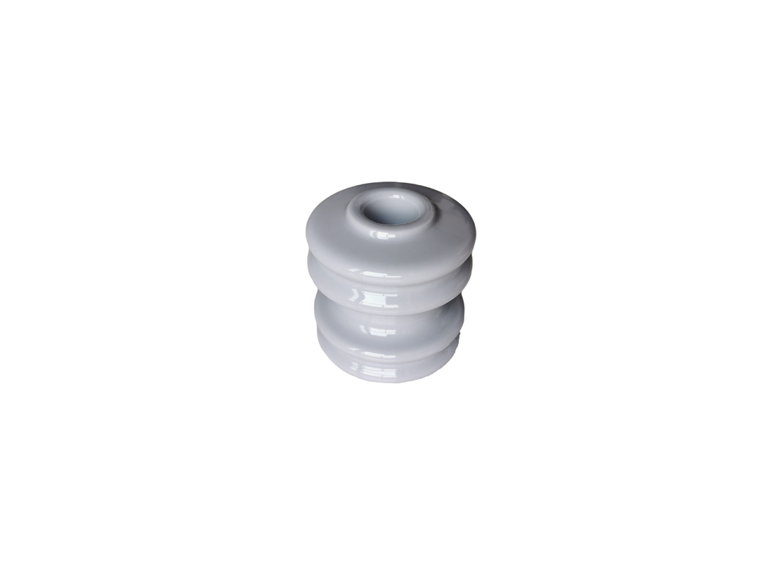 Weiße Spulen-Isolatoren Farbe-ANSI 53-3 Porzellan-8.9kN