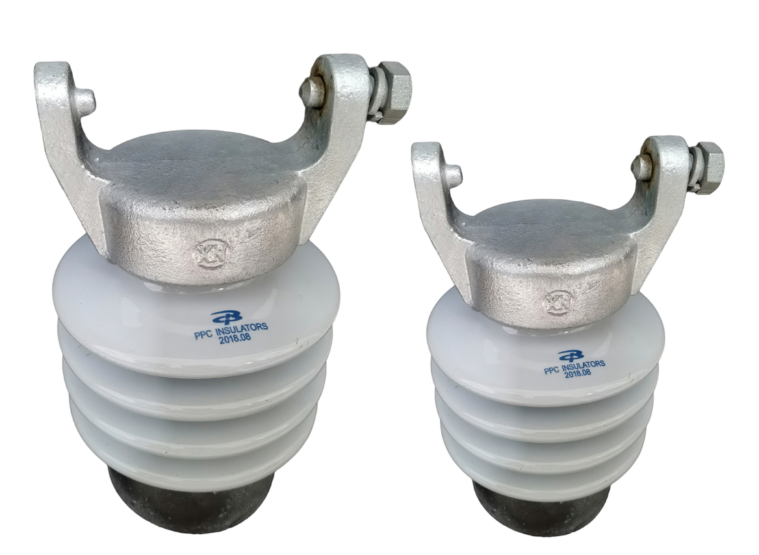 Hohe Porzellan-Linie Posten-Isolator der mechanischen Festigkeit C-120 dämpfungsarm