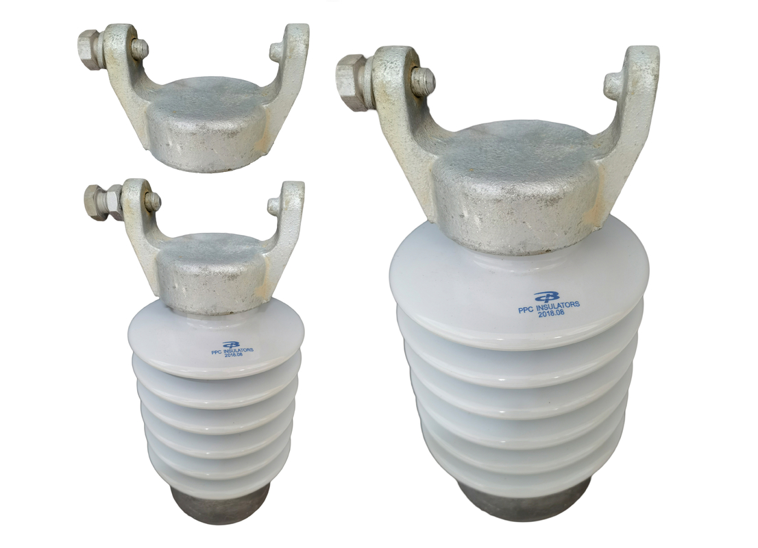 Helles Gray Porcelain Line Post Insulator ANSI