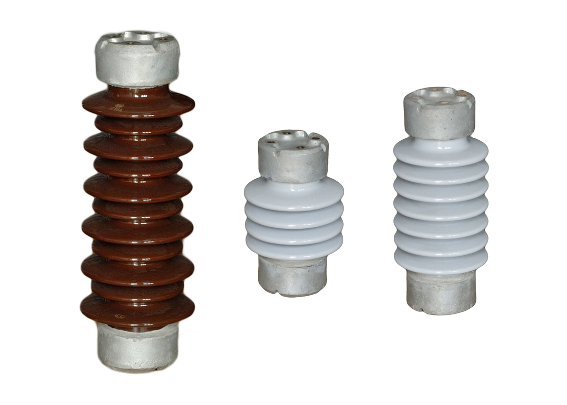 Porzellan-Posten-Isolatoren Brown ANSI Standard-250kV TR-214 für Transmmission