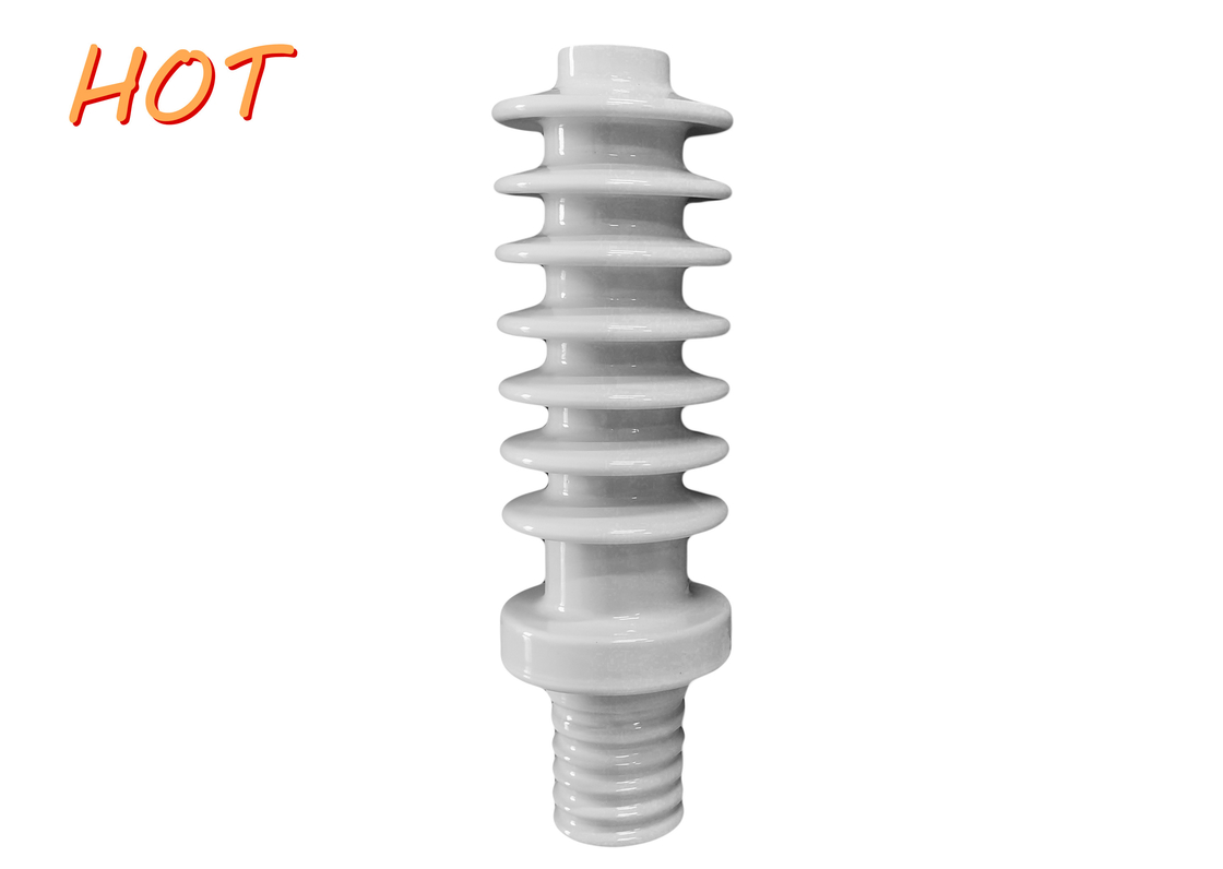 Weiße glasig-glänzende Isolierbuchse Iecs Porzellan-C-110 SF6 Gas
