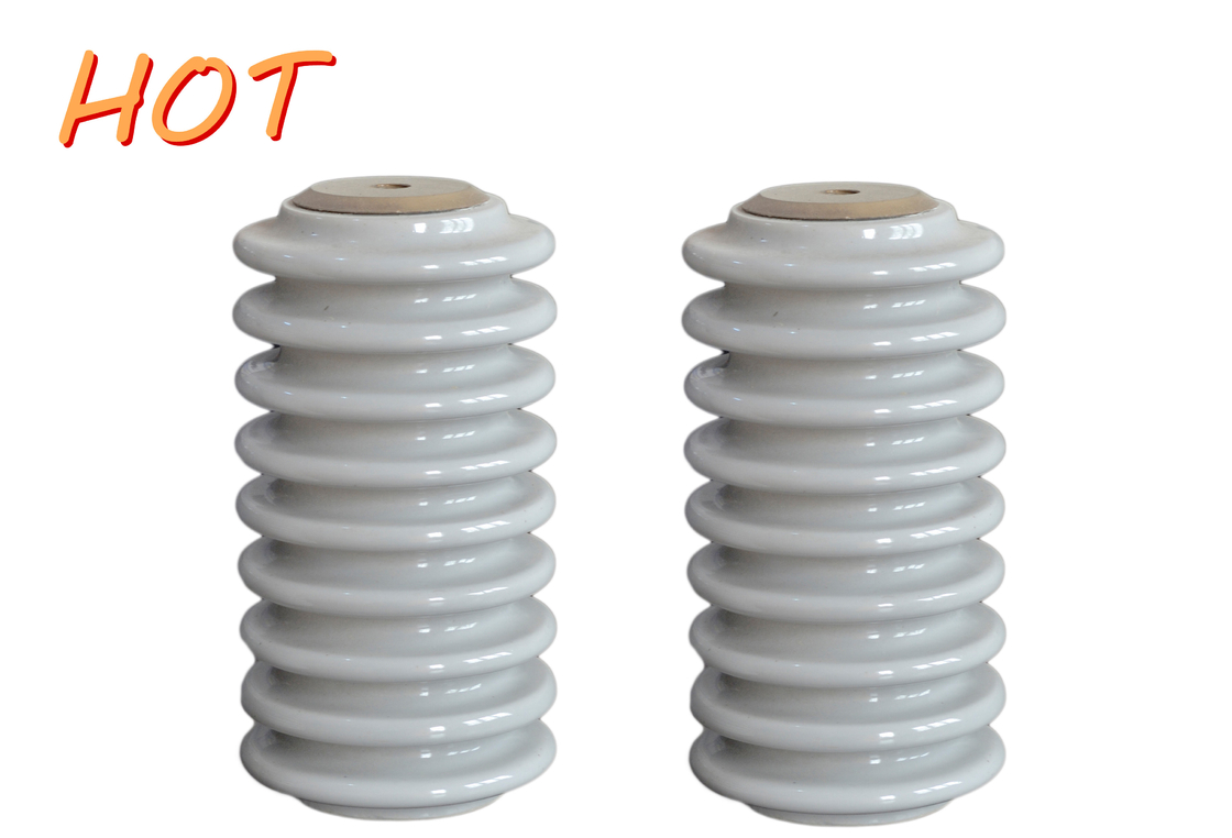 Porzellan-Hochspannungsdistanzhülsen-Isolatoren ANSI 13.3kN 14.4kV