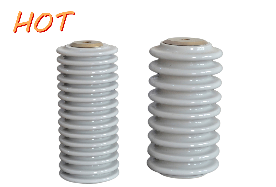 Porzellan-Hochspannungsdistanzhülsen-Isolatoren ANSI 13.3kN 14.4kV