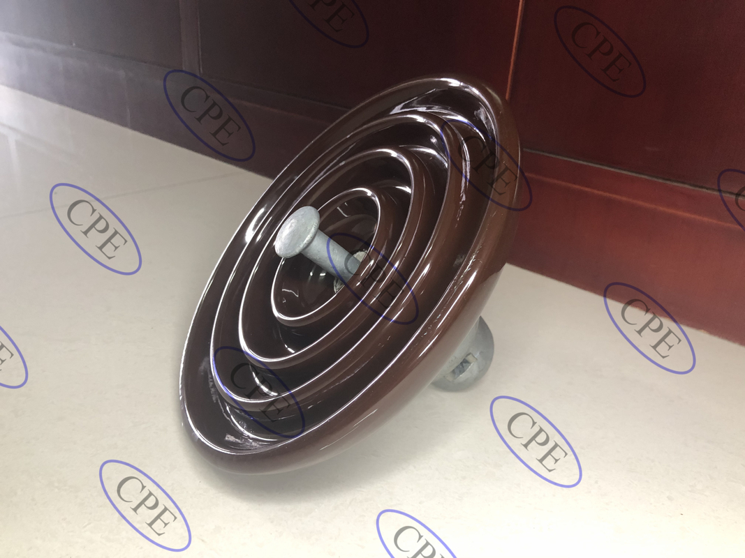 Suspendierungs-Art Isolatoren ANSI Brown Porzellan-C-110