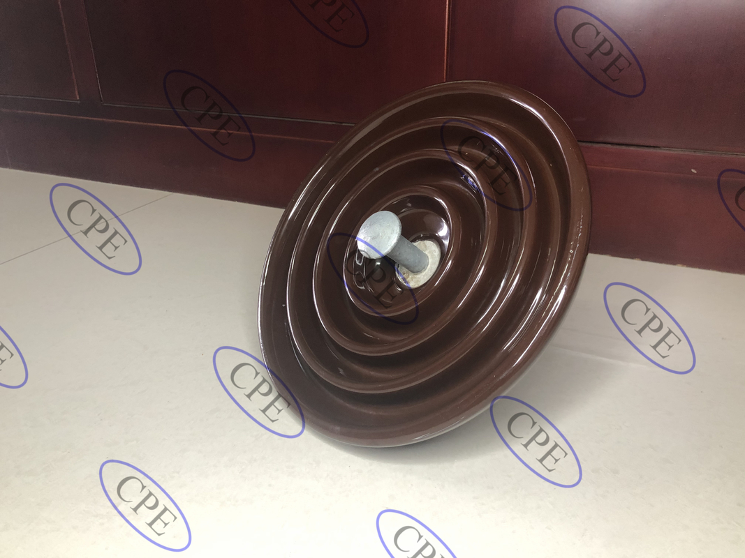 Suspendierungs-Art Isolatoren ANSI Brown Porzellan-C-110