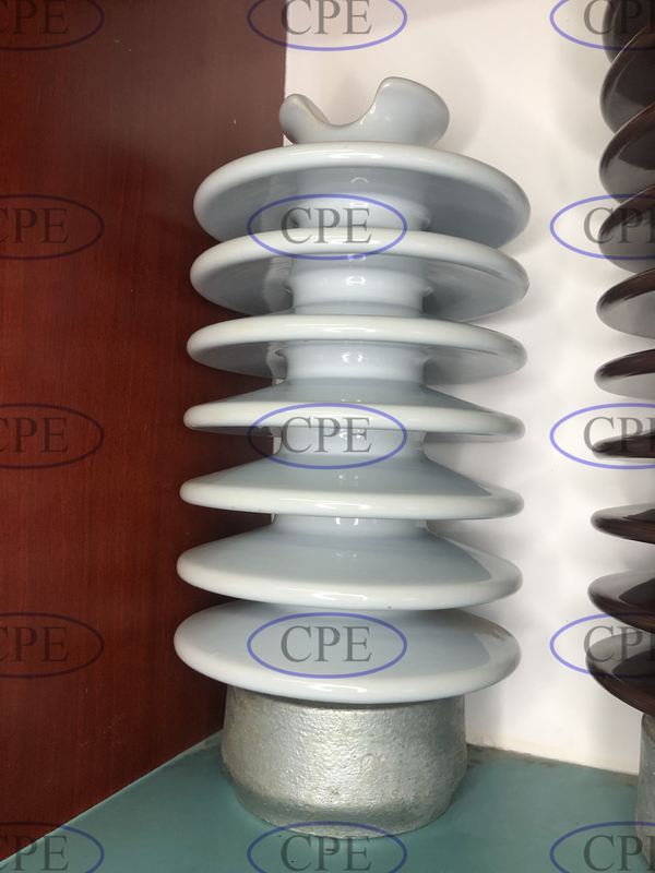Licht Gray Glazed Porcelain Post Insulators ANSI C29.7