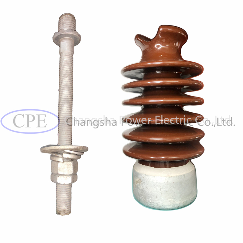 Iecstandardporzellan-Linie Posten-Isolatoren ANSI 57-2Short 57-Long