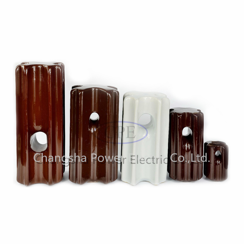 Saubere Belastungs-Isolatoren 89KN Porzellan-Belastungs-Isolatoren Brown ANSI 54-4 oder Grau
