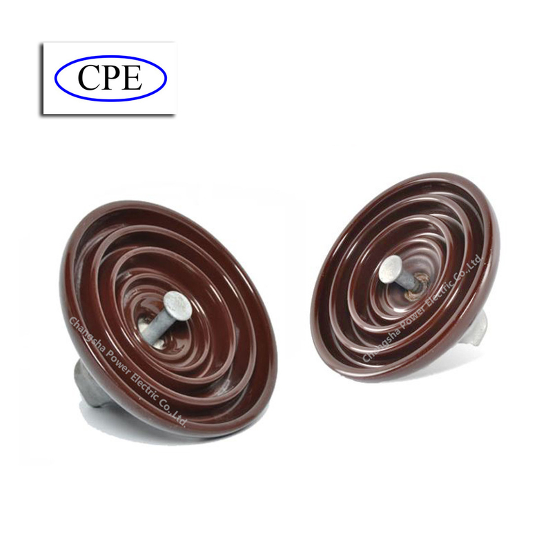 Porzellan-Plattenisolator ANSI 52-1 44kN