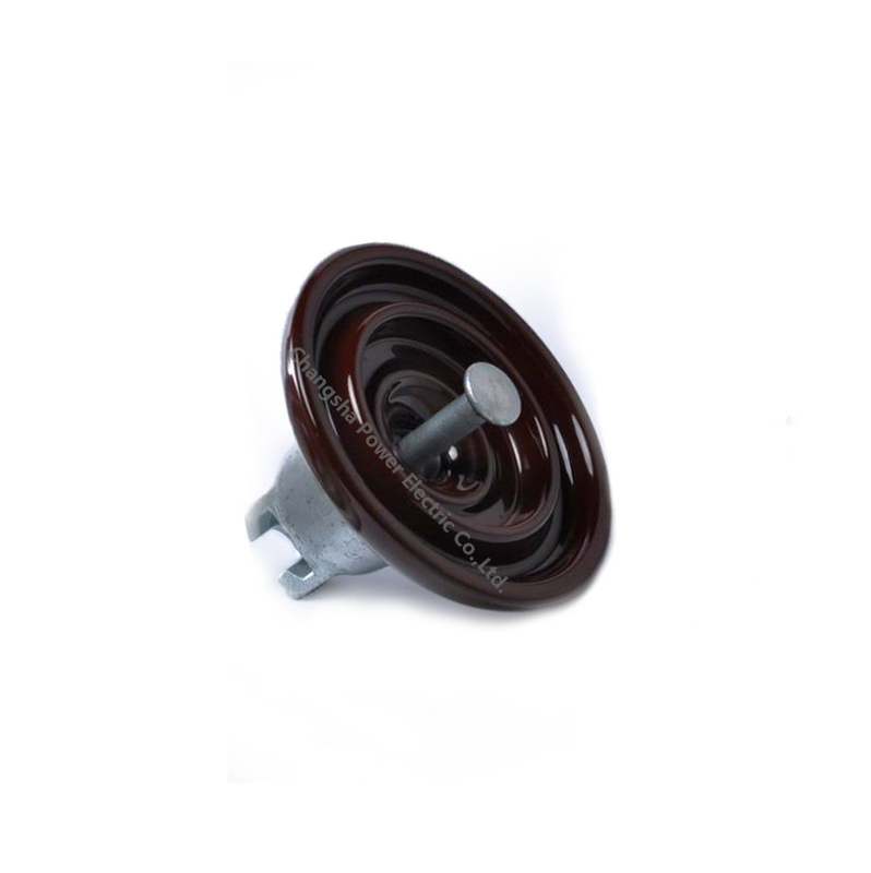 Porzellan-Disketten-Suspendierungs-keramischer Isolator ANSI 52-4 für Fernleitung