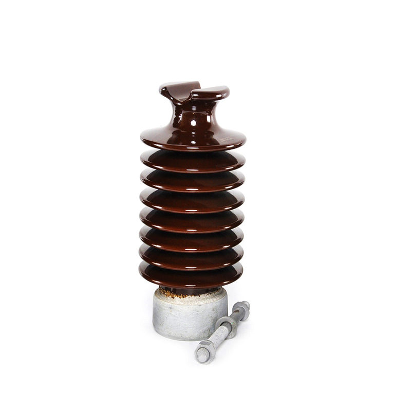 Porzellan LP-Spannungs-Strommast-Isolator-Brown-Stations-Posten-Isolator