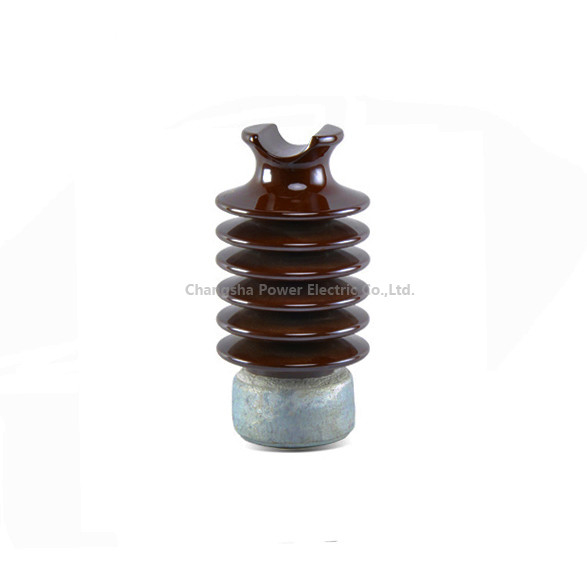 Standard Porzellan-Brown-Stations-Posten-Isolator ANSI 57-5