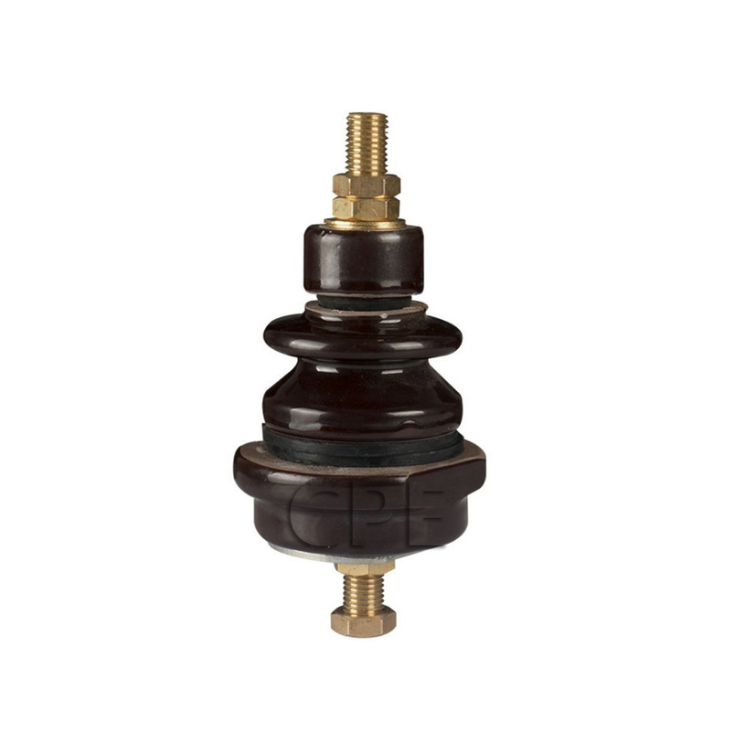 Brown-Transformator-Porzellan, das keramischen mit Büschen bepflanzenden Isolator M20 mit Büschen bepflanzt