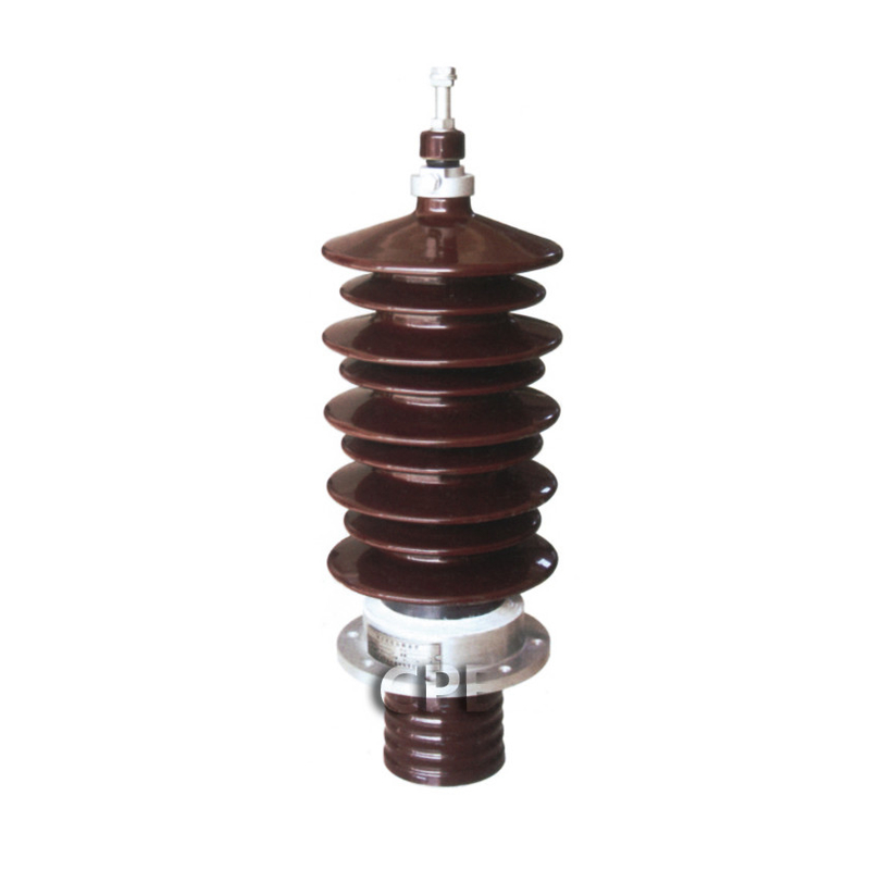 Porzellan-Isolator-Transformator, der 35kV mit Büschen bepflanzt