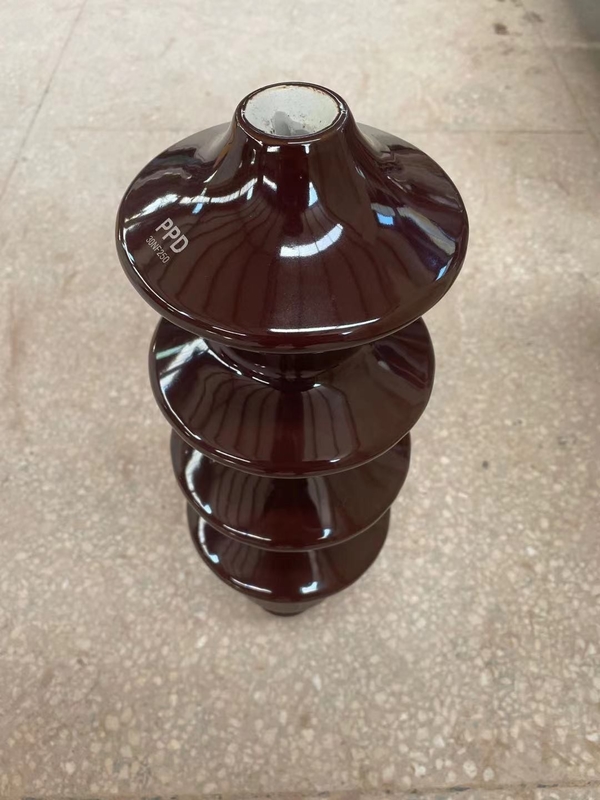 Soem-LÄRM 42531 Brown glasierte Transformator-Porzellan-Buchse 30NF250